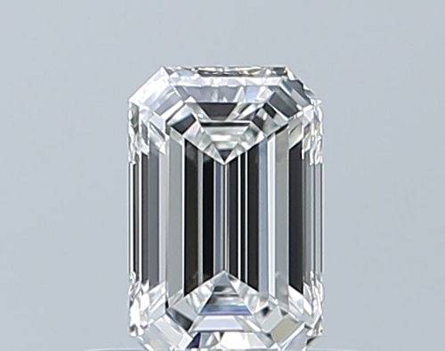 0.4 carat F-VVS2 Natūralus Emerald Deimantas (1)