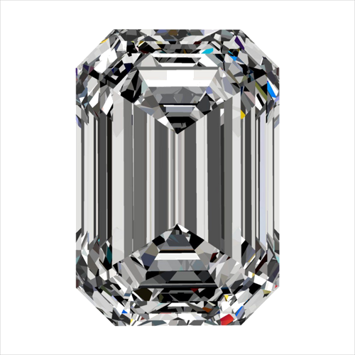 0.5 carat H-VVS1 Natūralus Emerald Deimantas (1)