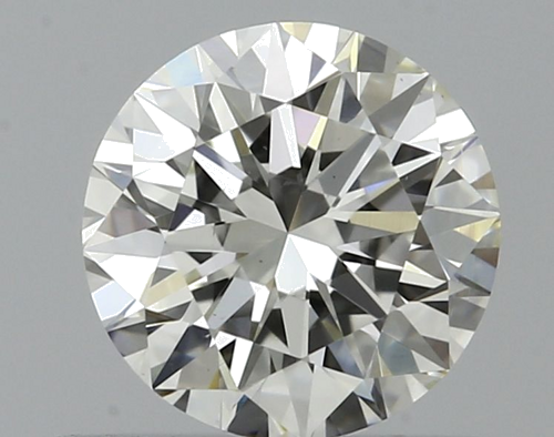 0.52 carat I-VS2 Excellent cut Natūralus Round Deimantas (1)