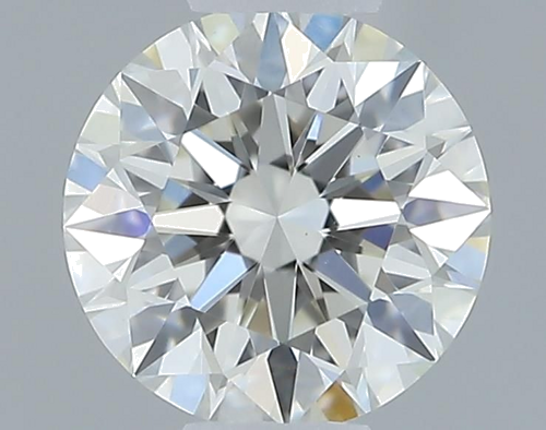 0.37 carat I-VS1 Excellent cut Natūralus Round Deimantas (1)