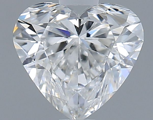 1.0 carat E-SI1 Natūralus Heart Deimantas (1)