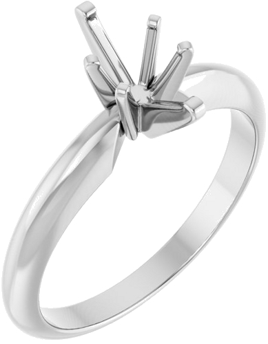 Sužadėtuvių Žiedas „Heavy Solitaire“ 585 Baltojo Aukso Marquise 8.5mm x 4.5mm (1)