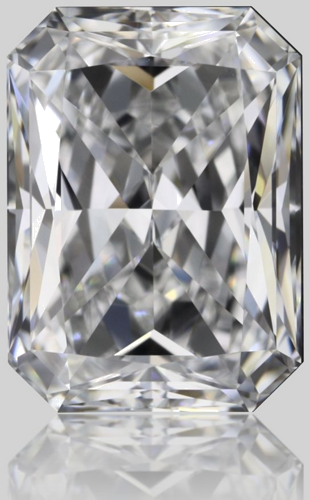 1.02 carat E-VVS2 Natūralus Radiant Deimantas (1)