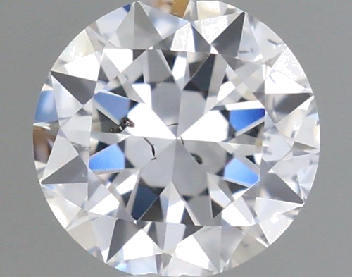 0.5 carat E-SI1 Very Good cut Natūralus Round Deimantas (1)