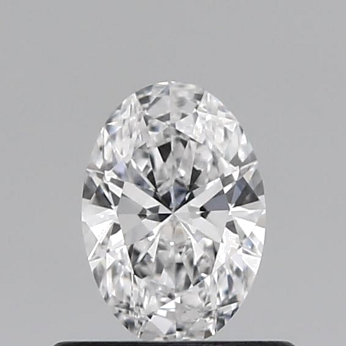 0.43 carat D-VVS1 Natūralus Oval Deimantas (1)