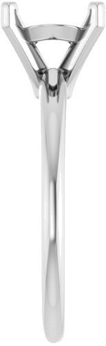 Sužadėtuvių Žiedas 950 Platinos Round 8.8mm (4)