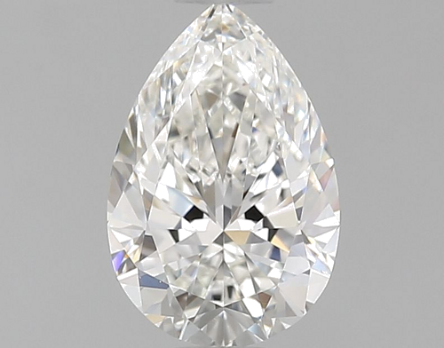 0.9 carat G-VVS2 Natūralus Pear Deimantas (1)
