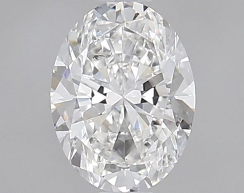 0.91 carat F-SI1 Natūralus Oval Deimantas (1)