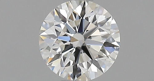 0.52 carat F-IF Excellent cut Natūralus Round Deimantas (1)