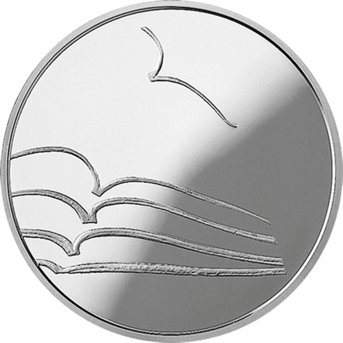 2015 Литература Литва 5 евро серебряная монета PF 69 ULTRA CAMEO (3)