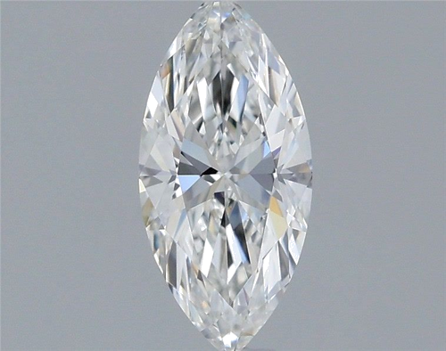 0.6 carat F-VVS2 Natūralus Marquise Deimantas (1)