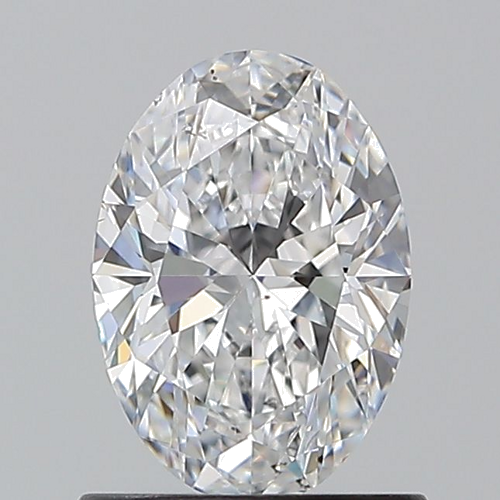 0.9 carat E-SI1 Natūralus Oval Deimantas (1)