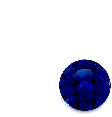 0.64 carat BLUE Round Safyras (1)