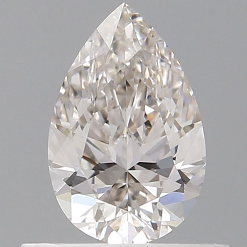 0.51 carat I-VVS1 Natūralus Pear Deimantas (1)
