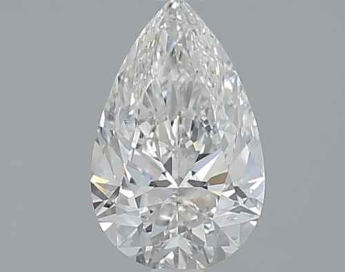 1.01 carat F-SI1 Natūralus Pear Deimantas (1)