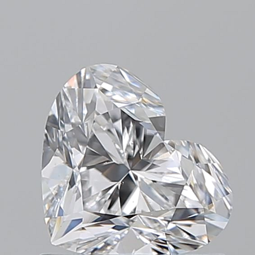 1.0 carat D-VS2 Natūralus Heart Deimantas (1)