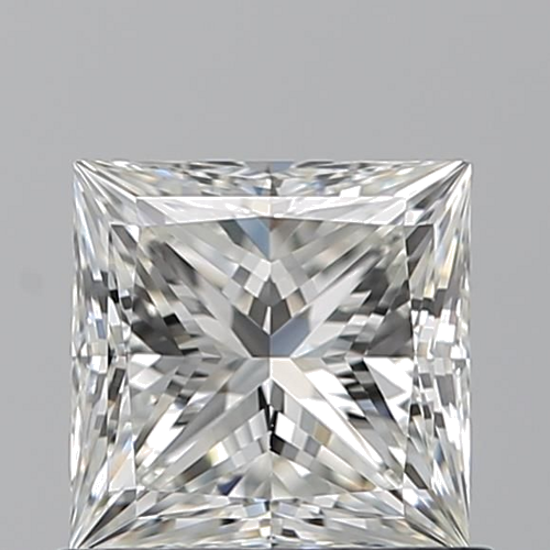 0.92 carat H-VS1 Natūralus Princess Deimantas (1)