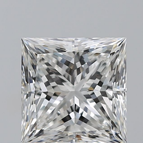 4.08 carat F-VS2 Natūralus Princess Deimantas (1)