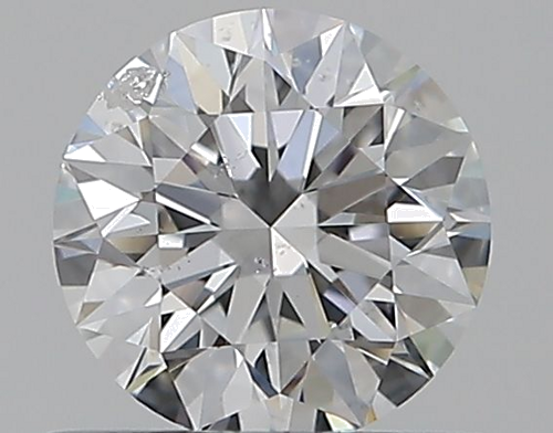 0.51 carat E-SI2 Excellent cut Natūralus Round Deimantas (1)