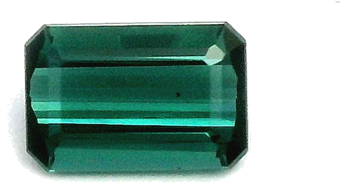 0.62 carat GREEN STEP cut Octagonal Tourmaline (1)