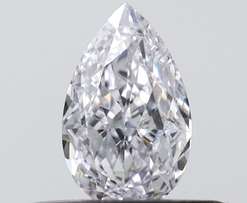 0.31 carat E-VVS2 Natūralus Pear Deimantas (1)