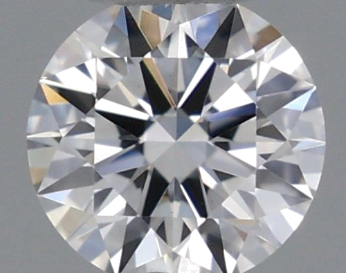 0.2 carat E-VVS2 Excellent cut Natūralus Round Deimantas (1)