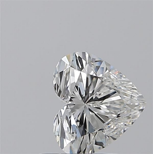 1.02 carat G-SI2 Natūralus Heart Deimantas (1)