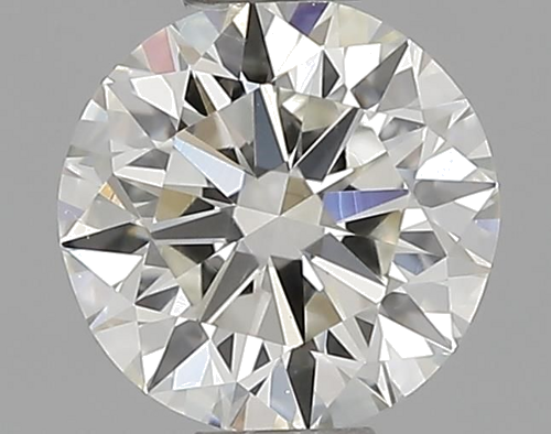 0.45 carat I-VVS2 Very Good cut Natūralus Round Deimantas (1)