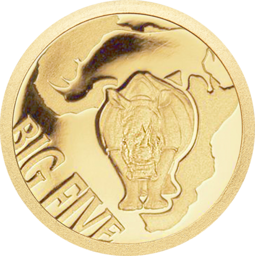 2013 Kongo Rhinoceros 100 francs gold coin (1)