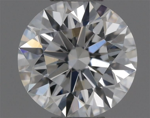0.35 carat F-VVS1 Excellent cut Natūralus Round Deimantas (1)