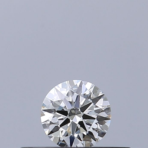 0.19 carat F-VVS2 Excellent cut Natūralus Round Deimantas (1)