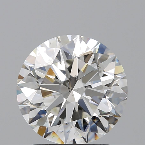 2.2 carat H-SI1 Excellent cut Natūralus Round Deimantas (1)