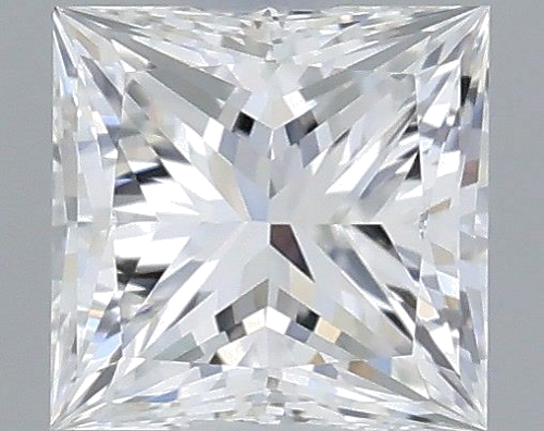 0.31 carat F-VVS2 Natūralus Princess Deimantas (1)