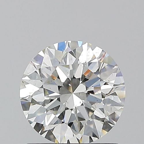 1.12 carat I-SI1 Excellent cut Natūralus Round Deimantas (1)