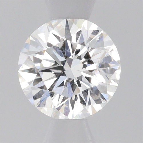 0.55 carat H-VVS2 Very Good cut Natūralus Round Deimantas (1)