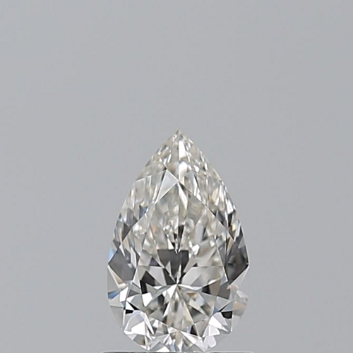 0.77 carat H-VVS2 Natūralus Pear Deimantas (1)