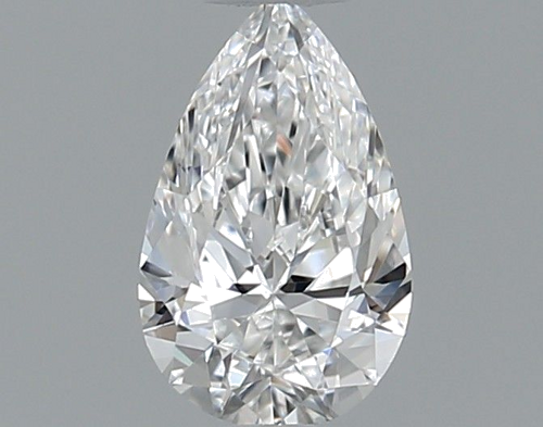 0.4 carat F-VS1 Natūralus Pear Deimantas (1)