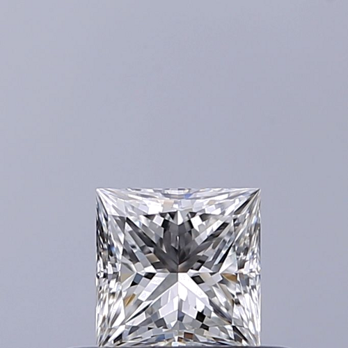 0.33 carat F-IF Natūralus Princess Deimantas (1)