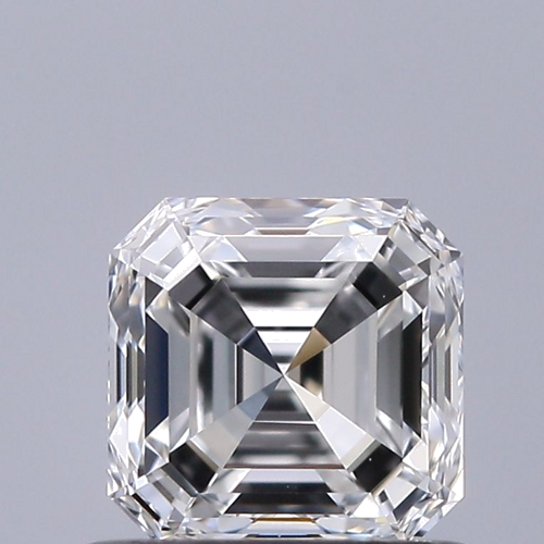 0.71 carat E-VVS1 Natūralus Asscher Deimantas (1)