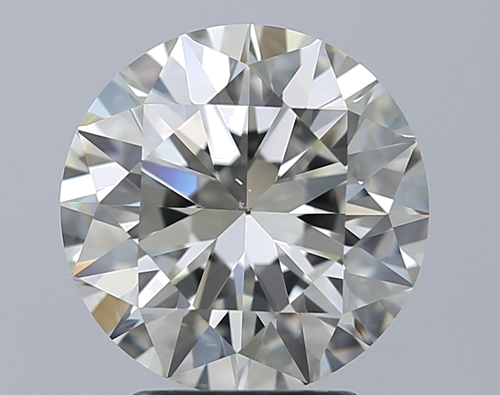 3.08 carat K-VS2 Excellent cut Natūralus Round Deimantas (1)