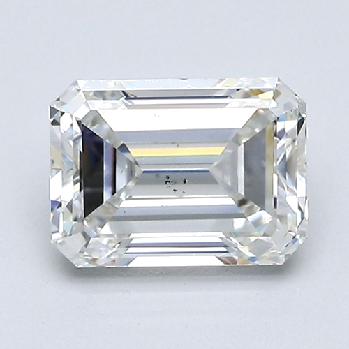 1.53 carat G-VS2 Natūralus Emerald Deimantas (1)
