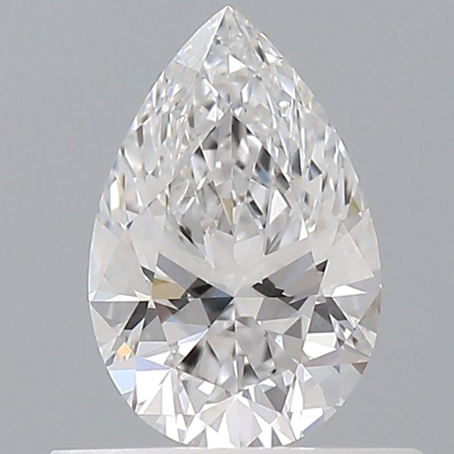 0.51 carat E-VVS2 Natūralus Pear Deimantas (1)