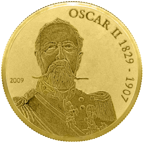 1/25 oz Oscar II 2009 Kuko salos 10 dolerių Auksinė moneta (1)