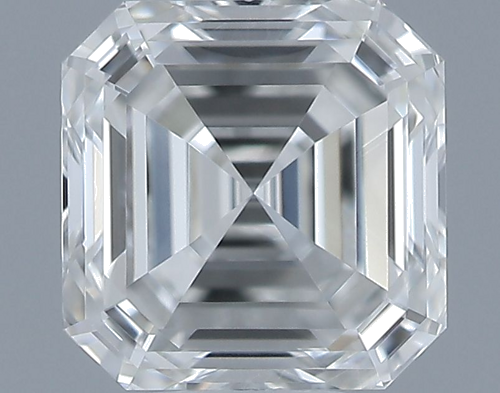 0.53 carat G-VVS1 Natūralus Asscher Deimantas (1)