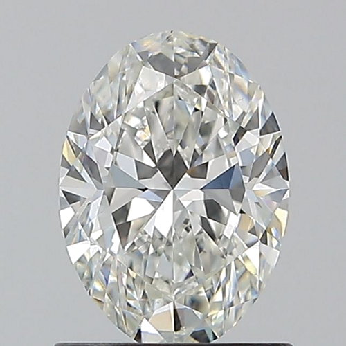 1.01 carat H-VS2 Natūralus Oval Deimantas (1)