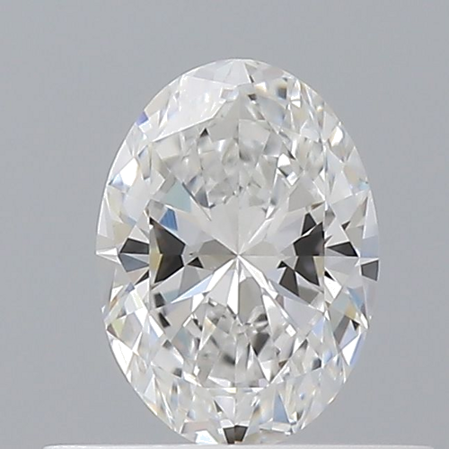 0.4 carat D-VVS1 Natūralus Oval Deimantas (1)