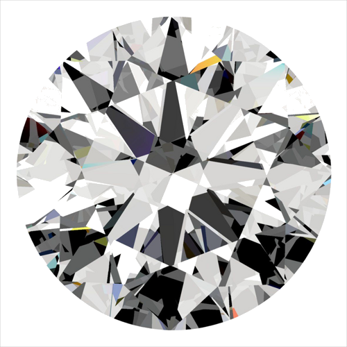0.31 carat F-VS1 Excellent cut Natūralus Round Deimantas (1)