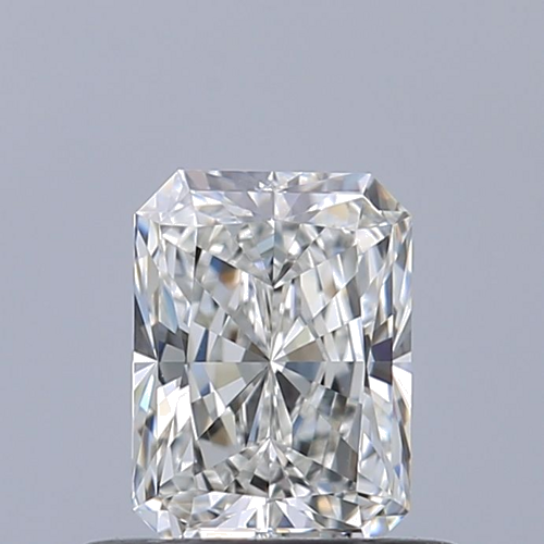 0.52 carat F-VVS2 Natūralus Radiant Deimantas (1)