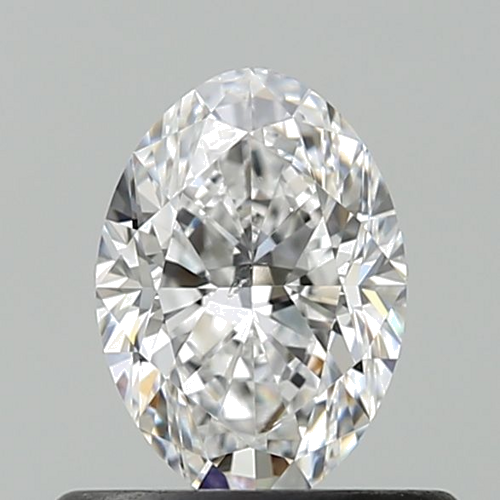 0.54 carat D-SI2 Natūralus Oval Deimantas (1)