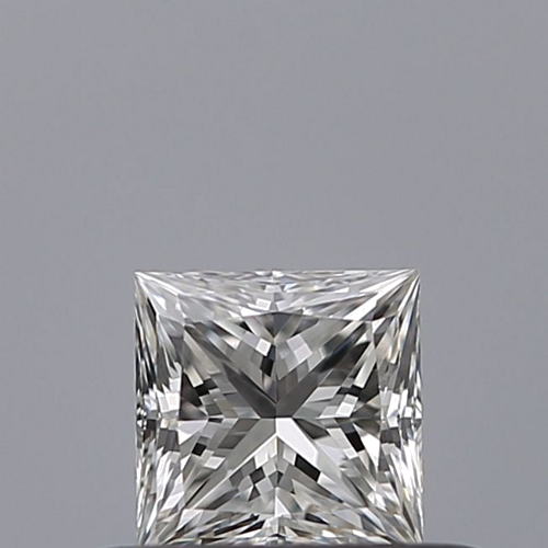 0.35 carat F-VVS1 Natūralus Princess Deimantas (1)